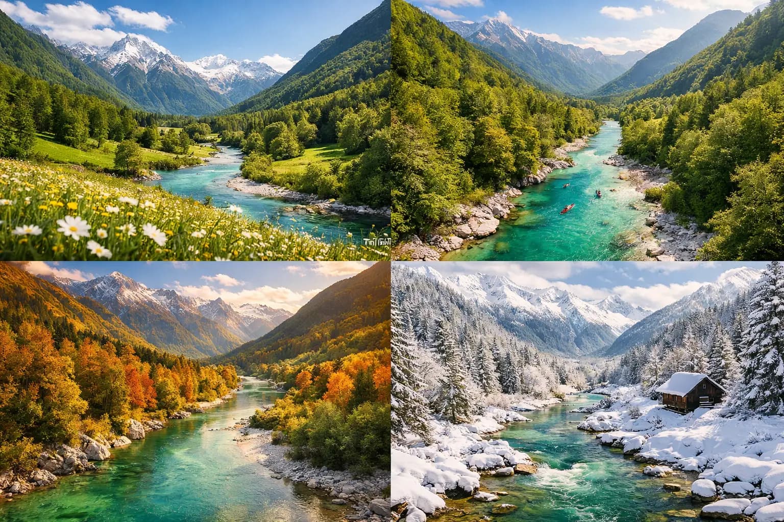 Kada posetiti dolinu Soče: Vodič kroz godišnja doba